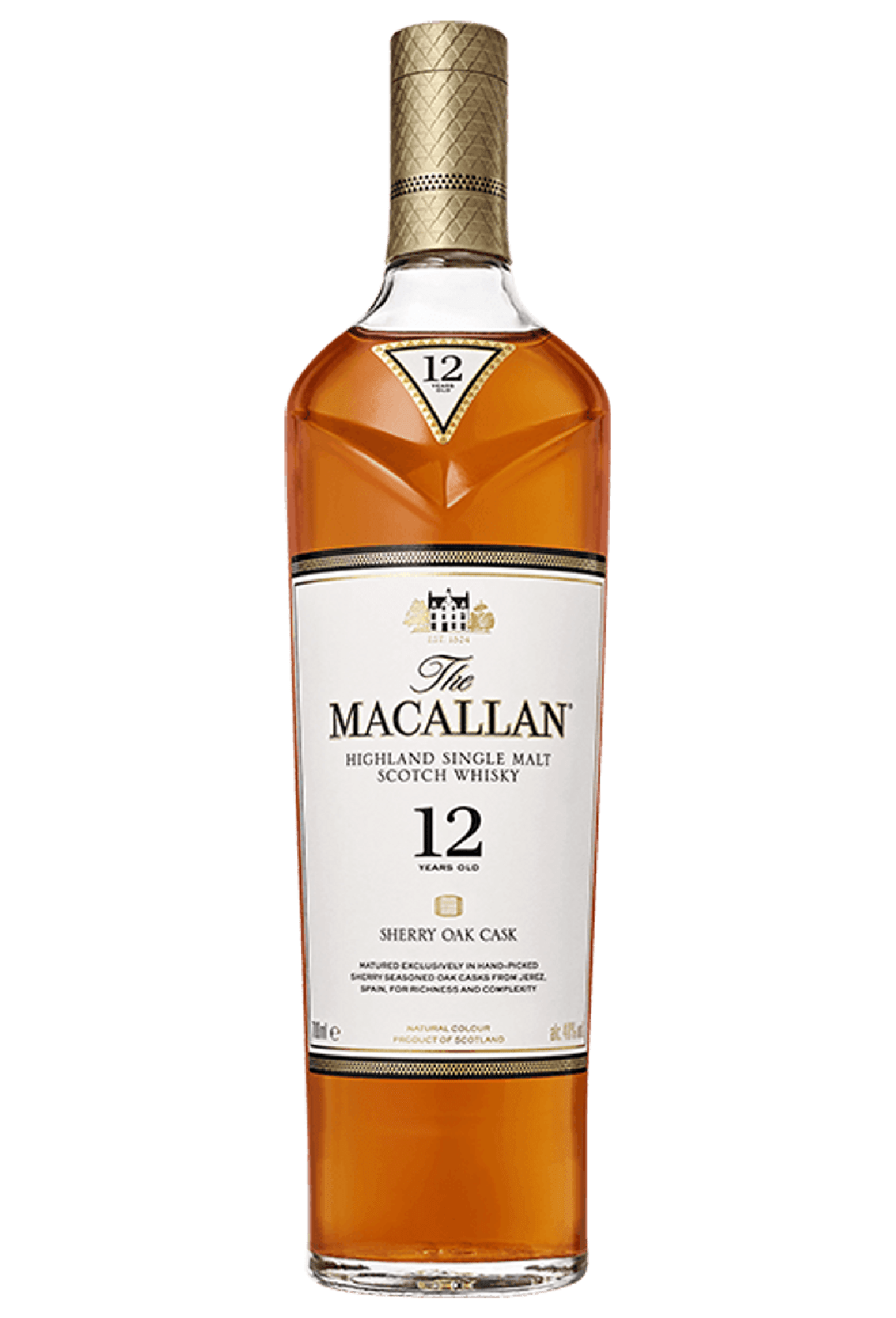 Whisky Macallan Sherry Cask 12 años